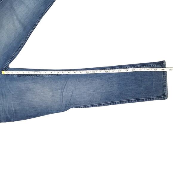 Gap Jeans Always Skinny Light Wash Blue Stretch Denim Pants Women's 4/27- HEMMED - Picture 7 of 10